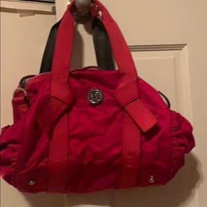 Lululemon Red Gym Bag / Purse